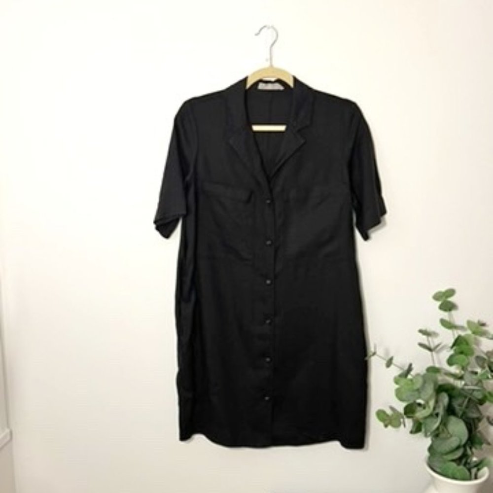 Everlane linen workwear dress- XS